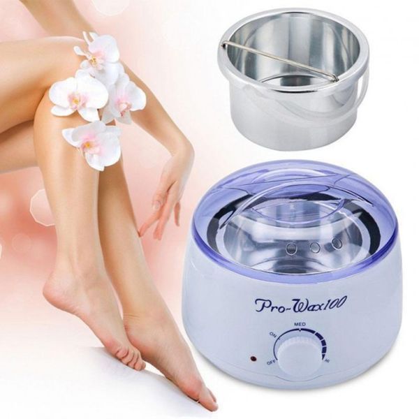 Апарат для розігріву воску Pro Wax 100 баночний терморегулятор 400 мл 0935 фото