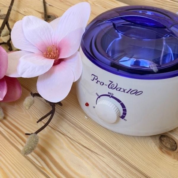 Апарат для розігріву воску Pro Wax 100 баночний терморегулятор 400 мл 0935 фото