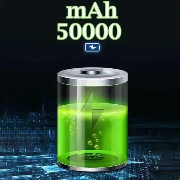 Зарядная станция Powerbank 200Вт емкостью 50000 мА&middot;ч портативная прочная с солнечной панелью экологичная мощная 0833 фото