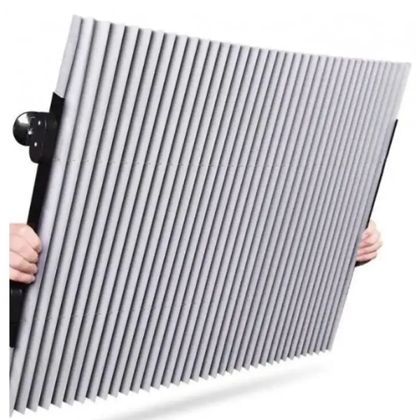 Автомобильная солнцезащитная штора на лобовое стекло Vehicle Shade 65 см 0689 фото