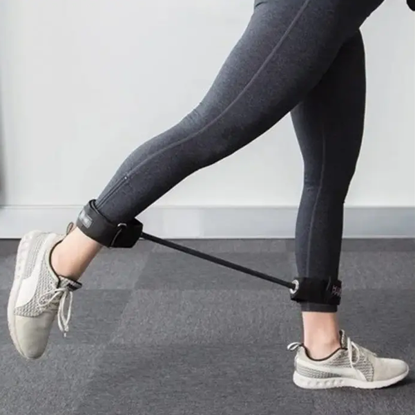 Еспандерний тренажер для тренувань ніг Step Trainer 42 см 0738 фото