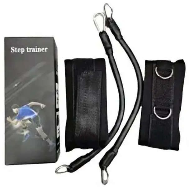 Еспандерний тренажер для тренувань ніг Step Trainer 42 см 0738 фото