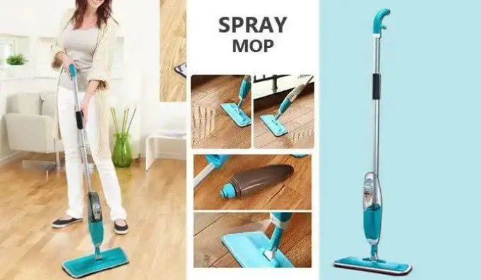 Швабра с распылителем воды Healthy Spray Mop для полов, окон, стен 0147 фото