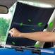 Автомобильная солнцезащитная штора на лобовое стекло Vehicle Shade 65 см 0689 фото 1
