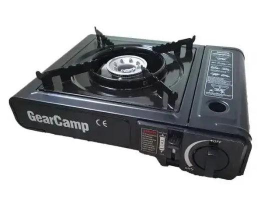 Портативна газова плита з автоматичним підпалом Gear Camp 0285 фото
