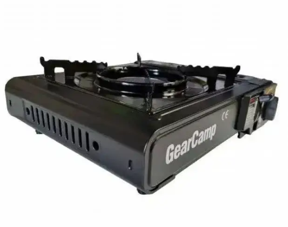 Портативна газова плита з автоматичним підпалом Gear Camp 0285 фото