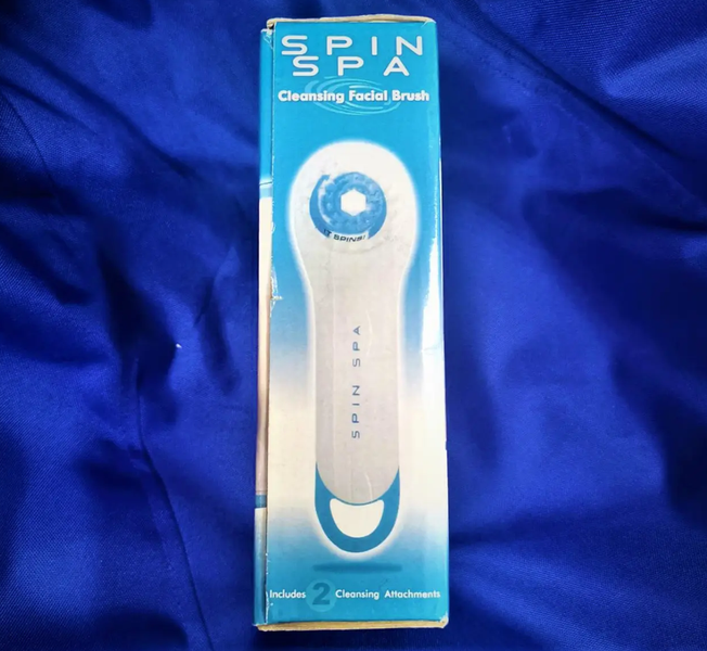 Електрична щітка для глибокого очищення та масажу обличчя Spin Spa 399 0690 фото