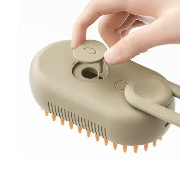 Паровая расческа для ухода за шерстью вашего любимца 3 в 1 Steamy Brush 0782 фото