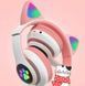 Навушники з котячими вушками Bluetooth STN-28 бездротові з LED підсвічуванням Cat Ear STN-28 0886 фото 2