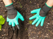 Садовые перчатки с когтями Garden Genie Gloves 0740 фото 9