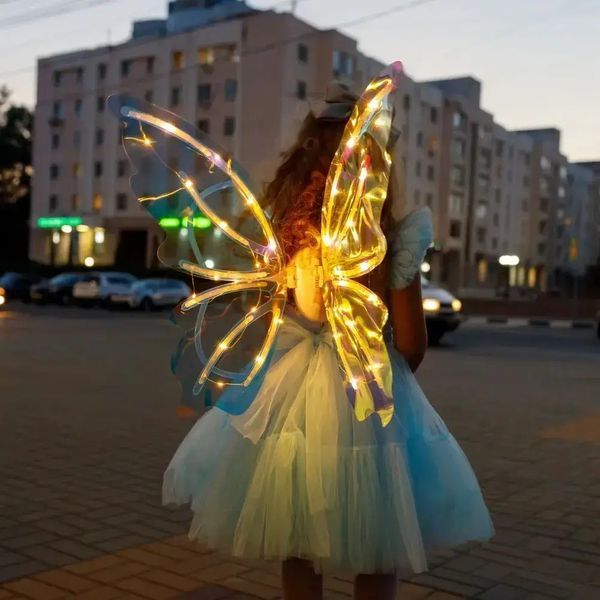 Світлові LED-крила Shadow  для створення чарівного образу феї 0783 фото