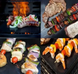 Портативный гриль-мат BBQ grill sheet с антипригарным покрытием 33 х 40 см 0635 фото 5