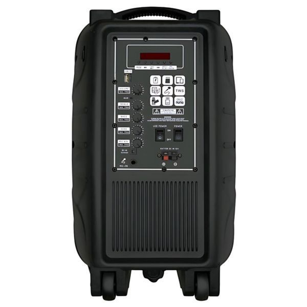 Бездротова акустика з RGB світломузикою і мікрофоном Tekno altavoces 6.5" 0939 фото