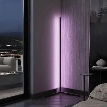 Підлогова кутова LED лампа торшер RGB STAND 0311 фото