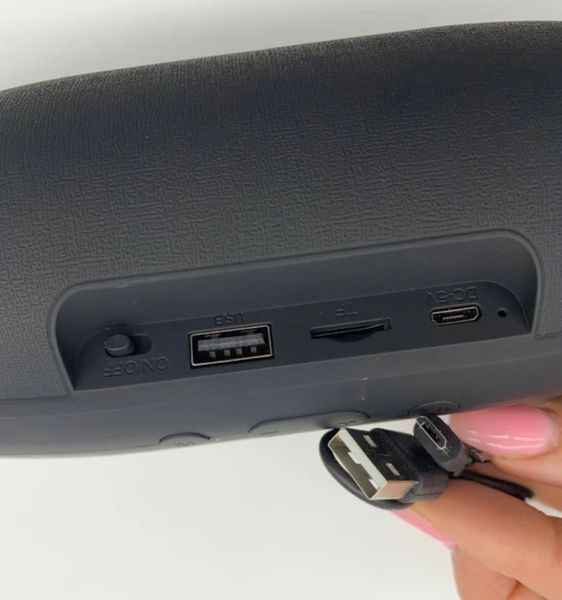 Міні колонка Charge Mini 4 BLACK Bluetooth акумуляторна 0941 фото