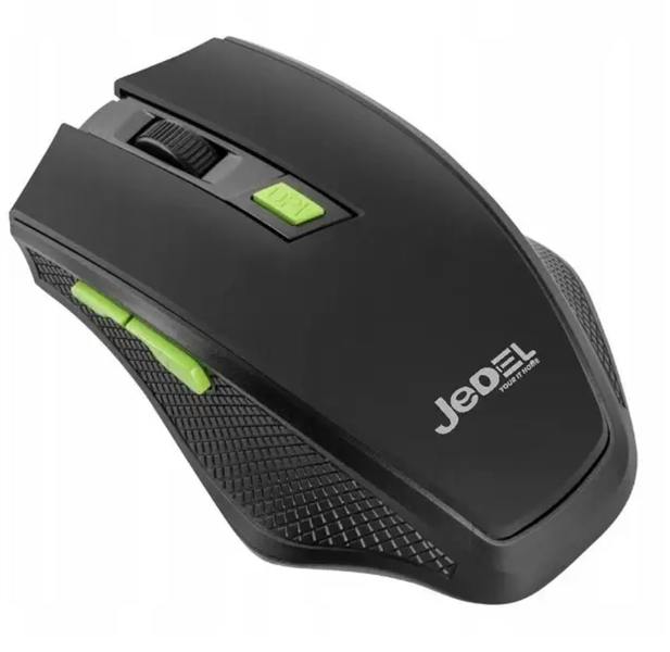 Бездротова геймерська миша JEDEL W400 1600/2400 dpi, Чорна 0696 фото