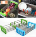 Складна багатофункціональна кухонна полиця Kitchen Drain Shelf Rack, сушарка для посуду та овочів на раковину 0073 фото 9