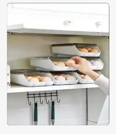 Контейнер для зберігання курячих яєць Egg storage bo з захистом від пошкоджень 0788 фото