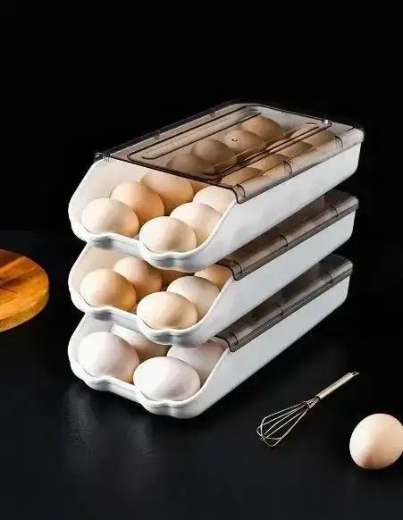 Контейнер для зберігання курячих яєць Egg storage bo з захистом від пошкоджень 0788 фото
