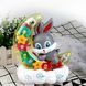 Музыкальный ночник Moon Rabbit с разноцветной подсветкой и мерцающим светом 0893 фото 3