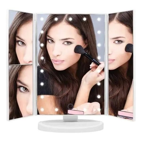 Дзеркало потрійне з Led підсвічуванням Superstar Magnifying Mirror 0843 фото