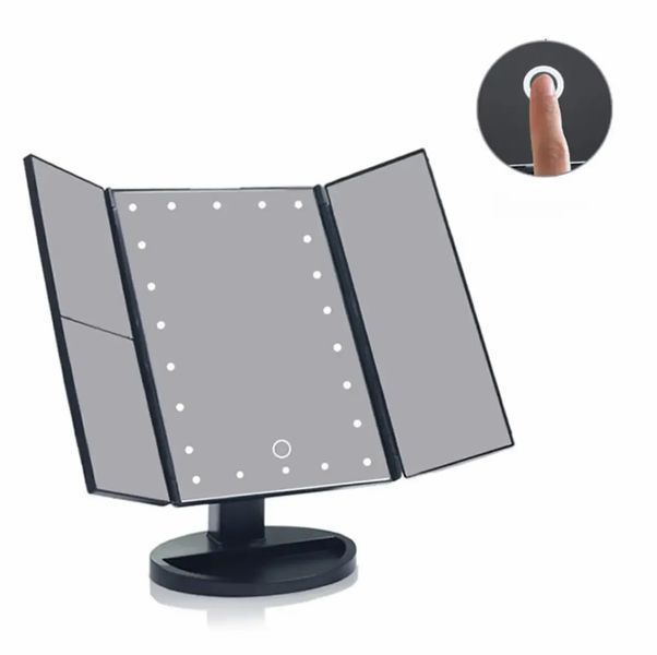 Дзеркало потрійне з Led підсвічуванням Superstar Magnifying Mirror 0843 фото