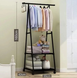 Передвижная напольная вешалка на колесах для одежды The New Coat Rack (160 х 55 х 42 см) 0317 фото 4