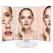 Дзеркало потрійне з Led підсвічуванням Superstar Magnifying Mirror 0843 фото 2