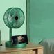 Складаний вентилятор з регулюванням висоти USB Telescopic Folding Fan зелений 0944 фото 2