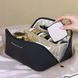Косметичка MAKE UP BAG BLACK для зберігання косметичних засобів та аксесуарів у стильному дизайні 0789 фото 7