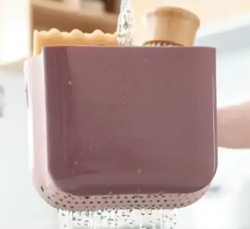 Кухонний органайзер на раковину Organizer wash basin, тримач для мочалок на мийку 0318 фото