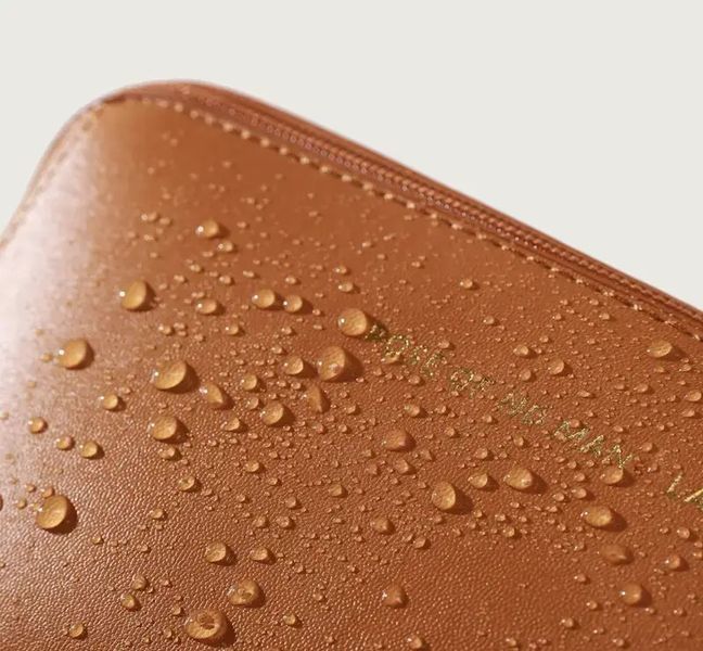 Косметичка MAKE UP BAG Brown для зберігання косметичних засобів у стильному дизайні 0790 фото