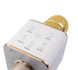 Портативний бездротовий караоке Мікрофон Q-7 Wireless GOLD із вбудованою колонкою, Золотистий 0187 фото 3