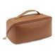 Косметичка MAKE UP BAG Brown для зберігання косметичних засобів у стильному дизайні 0790 фото 1
