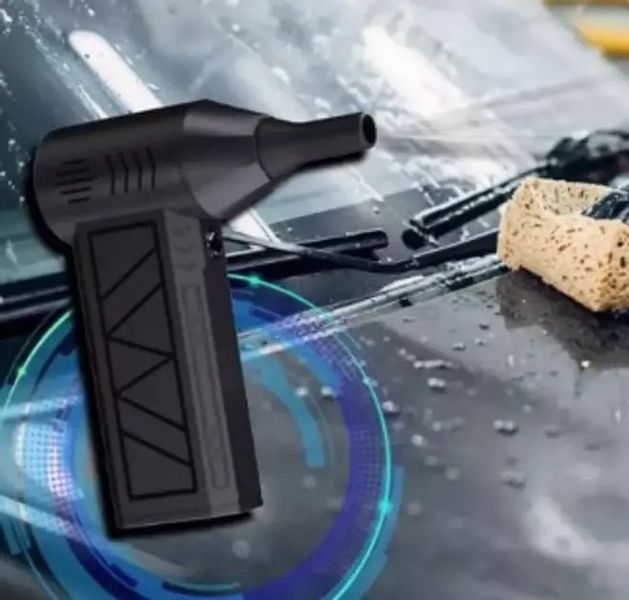 Універсальна воздуходувка акумуляторний турбінний вентилятор Mini Jet Fan ZY7400-SE 0849 фото