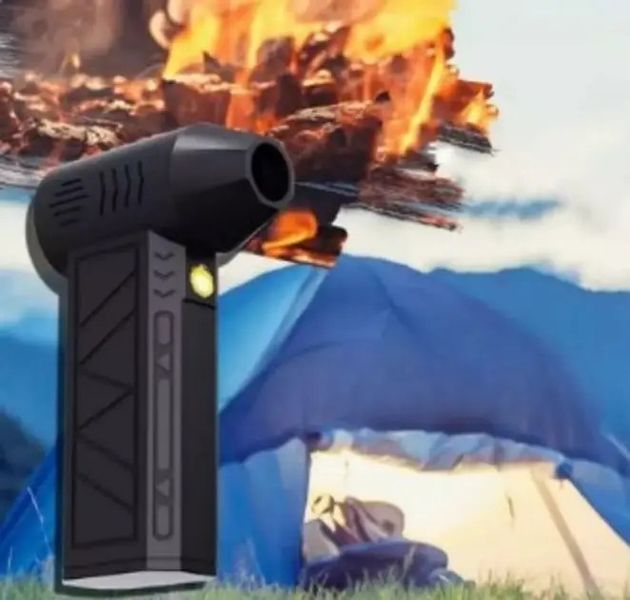 Універсальна воздуходувка акумуляторний турбінний вентилятор Mini Jet Fan ZY7400-SE 0849 фото