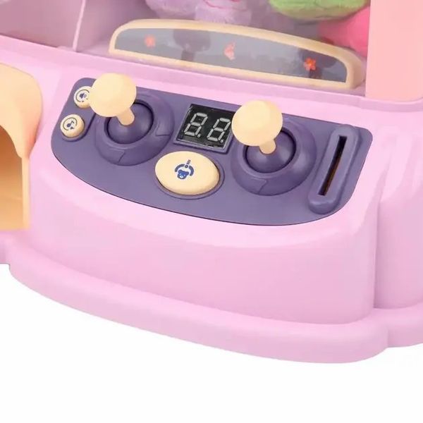 Автомат ігровий дитячий Claw Machine з краном для захоплення іграшок, світловими та звуковими ефектами 0903 фото