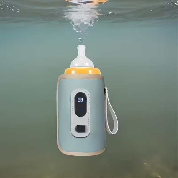 Портативний USB підігрівач для дитячих пляшечок з дисплеєм 1001 фото