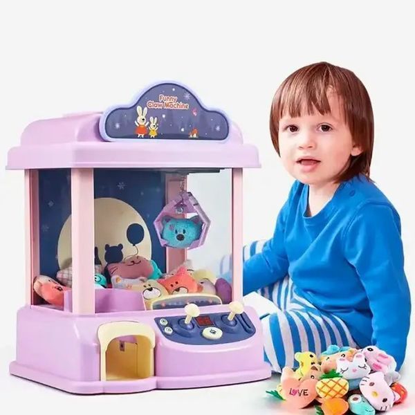 Автомат ігровий дитячий Claw Machine з краном для захоплення іграшок, світловими та звуковими ефектами 0903 фото