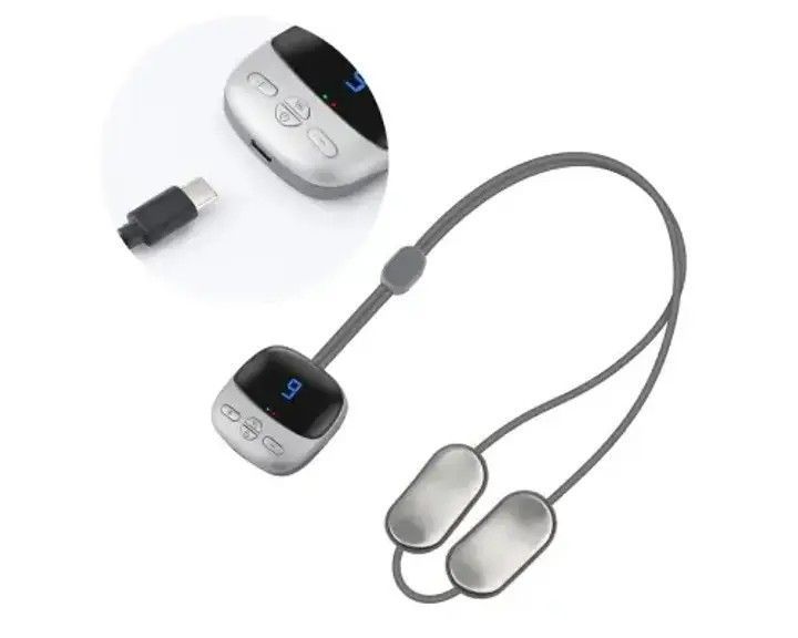Neck Massager WHITE для комфортного массажа шеи и снятия напряжения 0797 фото
