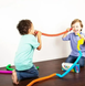 Пластиковые эластичные трубки Fidget Pop Tube 12 шт, сенсорная антистресс игрушка для детей 0568 фото 3