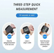 Автоматический тонометр на запястье Blood Pressure Monitor с памятью на 99 замеров 0758 фото 3